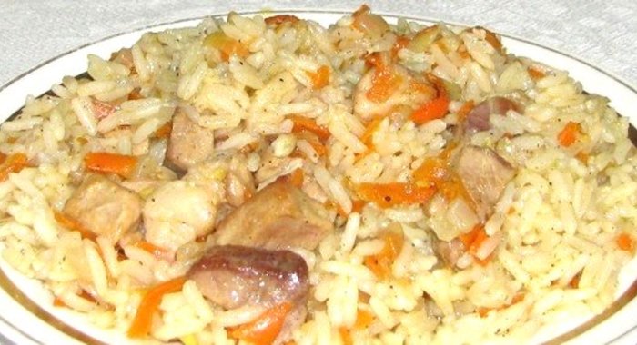 Плов на скорую руку