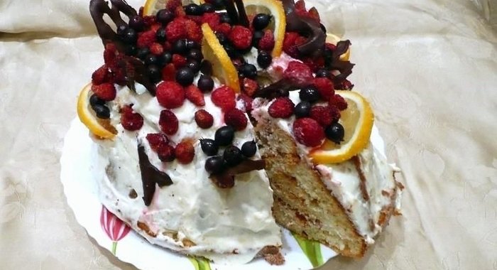 Торт Снежный ком