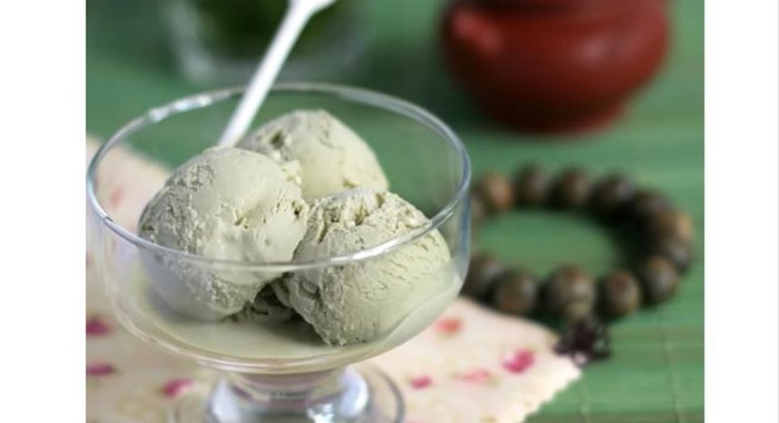 Мороженое с чаем матча по японскому рецепту