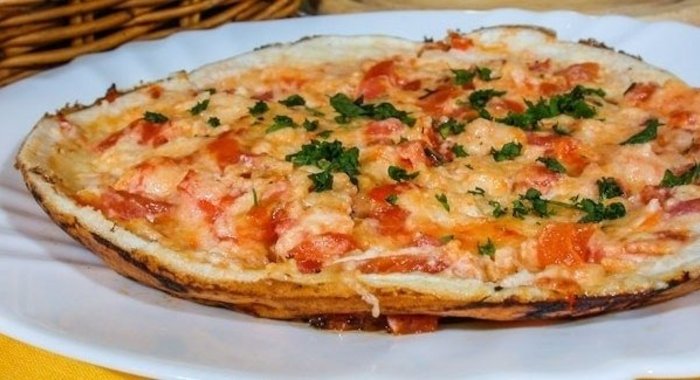 Омлет с соусом