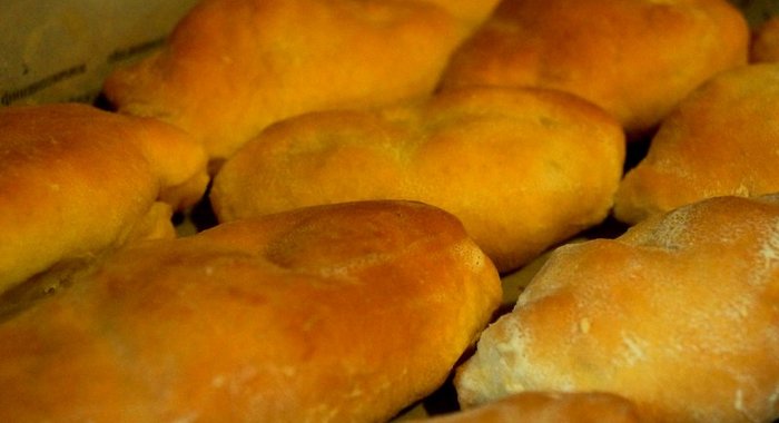 Пирожки с картофелем и луком