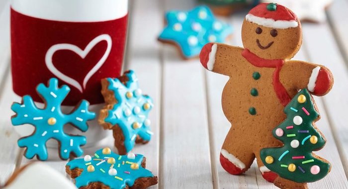 Новогоднее печенье