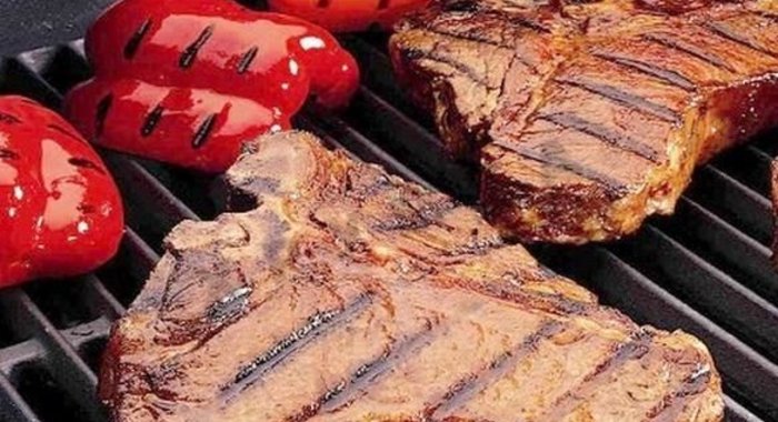 Стейк на мангале