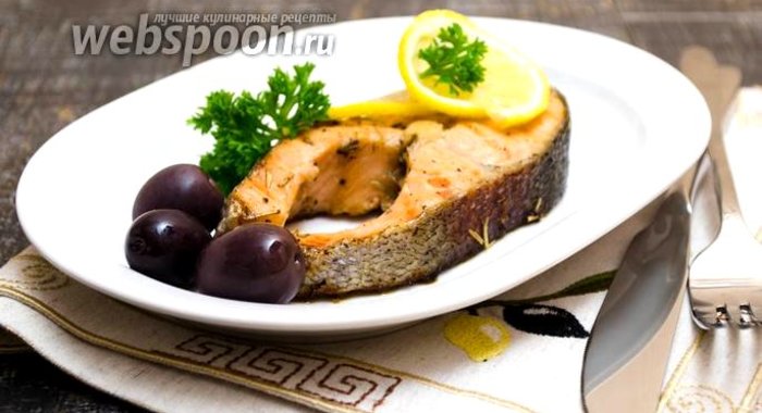 Стейк из форели