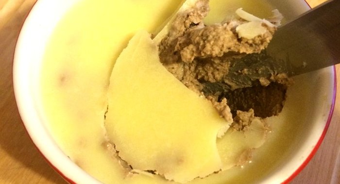 Паштет из куриной печени с яблоком