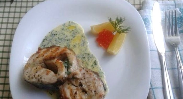 Стейк из осетра