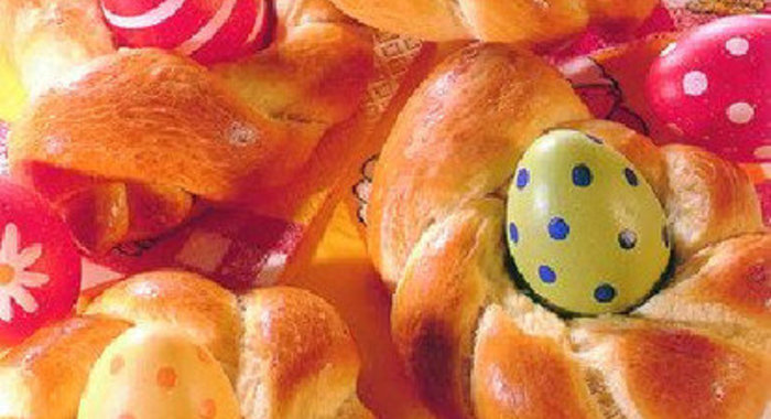 Пасхальные веночки от dr. oetker