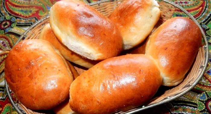 Пирожки из холодного дрожжевого теста