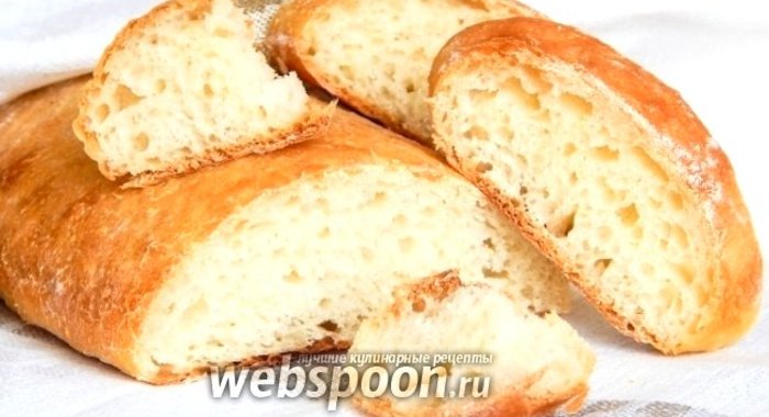 Белый хлеб на йогурте без замеса