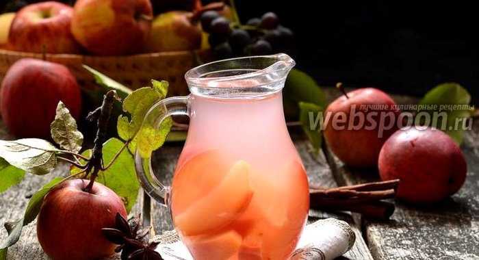 Компот из яблок