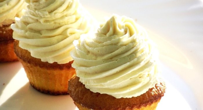 Кексики с кремом