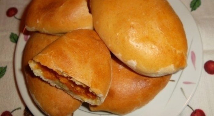 Пирожки с морковью