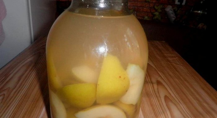 Компот из груш на зиму