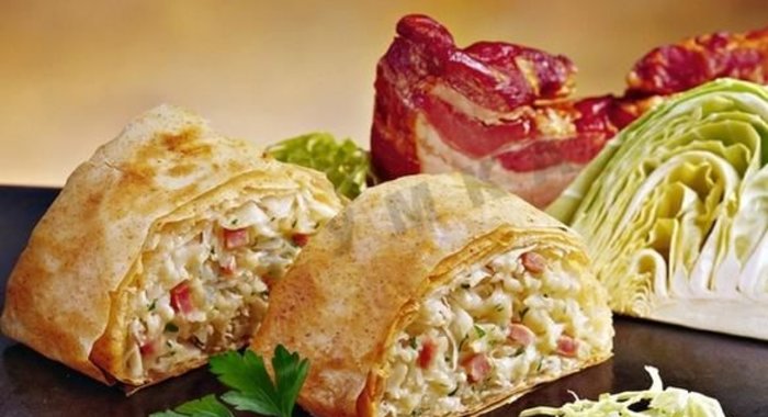 Рулет с капустой