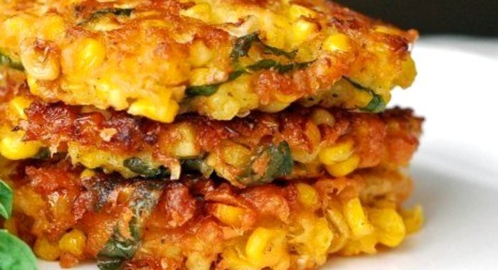 Оладьи из кукурузы