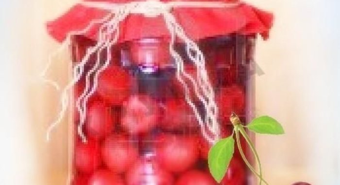 Компот из вишни на зиму