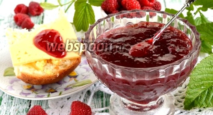 Джем из ревеня и малины