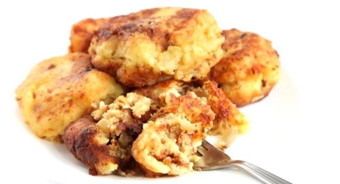 Котлеты из картофеля и отрубей