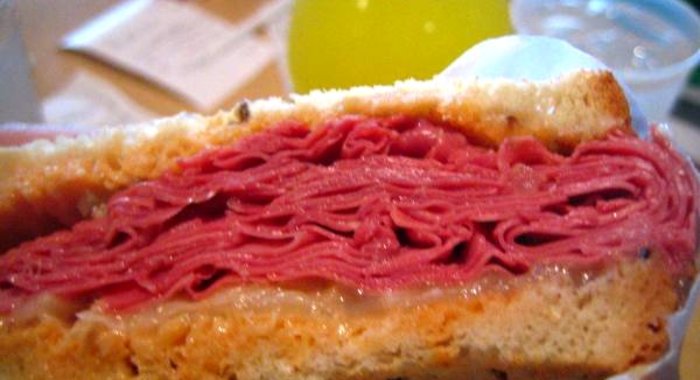 Хлеб с итальянской начинкой