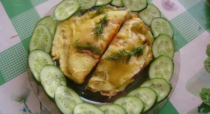 Ореховый омлет