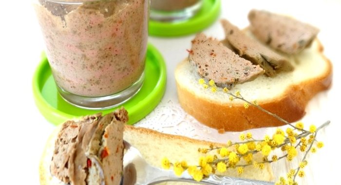 Печеночный паштет из куриной печени