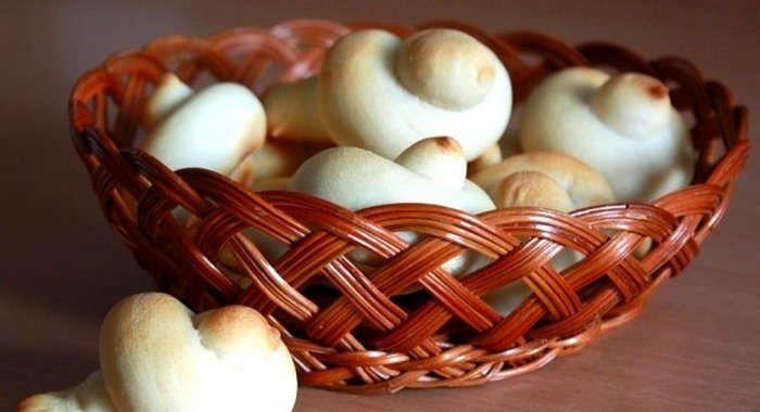 Печенье Жаворонки из постного теста