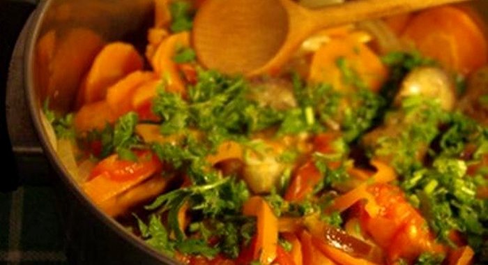 Гарнир к куриным котлетам