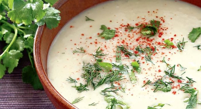 Суп-пюре из фасоли