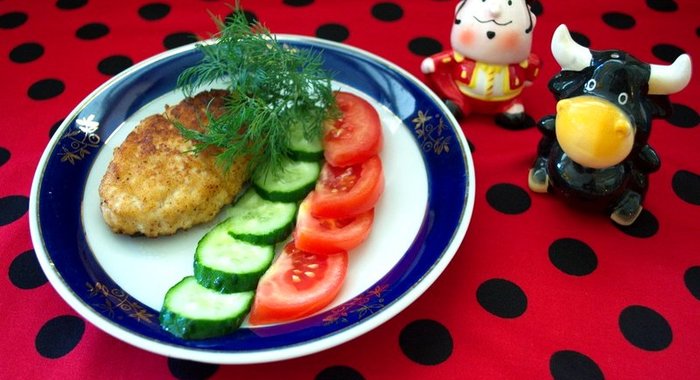 Куриные котлеты в блендере