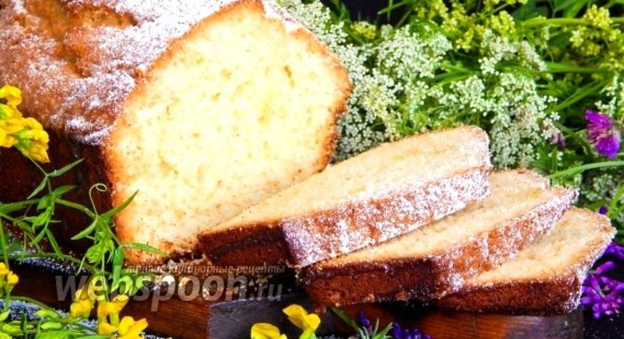 Кекс на желтках