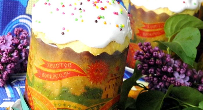 Пасхальный кулич