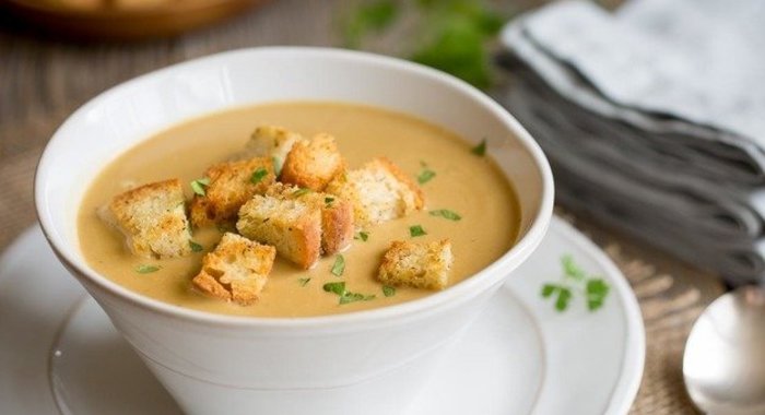 Картофельный суп-пюре с пивом