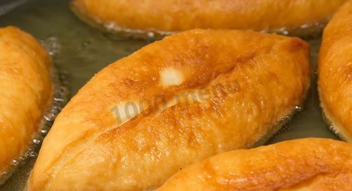 Жареные пирожки на воде