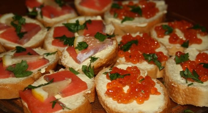 Бутерброды Ассорти