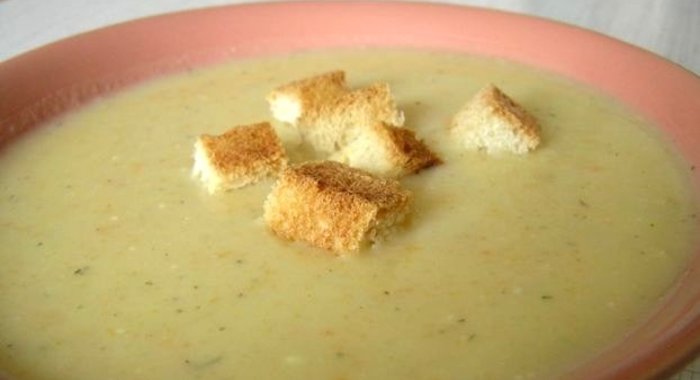 Суп-пюре из капусты