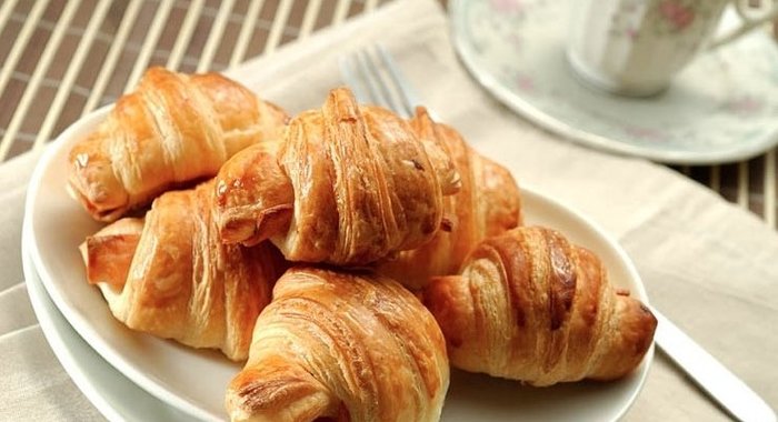 Круассаны с курицей