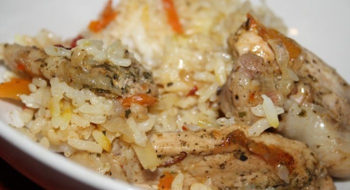 Плов со свининой