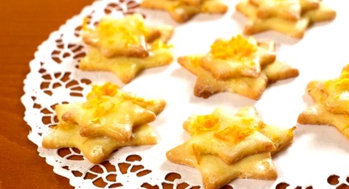 Апельсиновые печенья