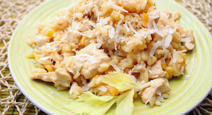 Ризотто с курицей