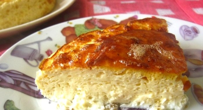 Омлет с сыром в духовке