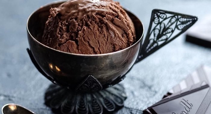 Домашнее шоколадное мороженое