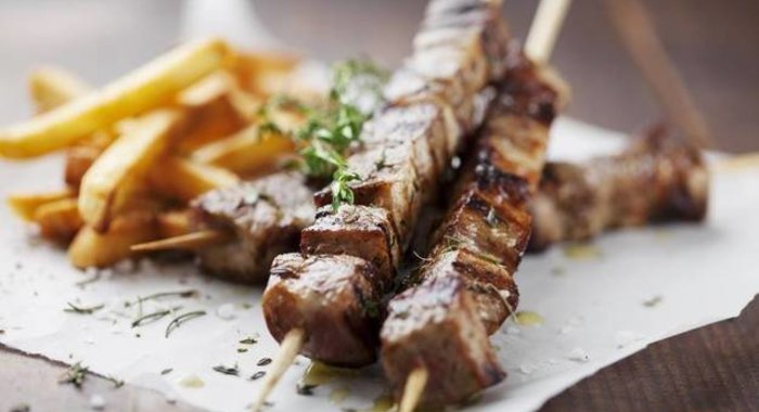 Шашлыки по-гречески