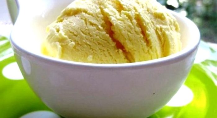 Яблочное мороженое