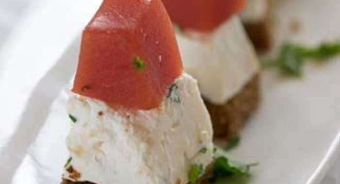 Трехцветный мусс