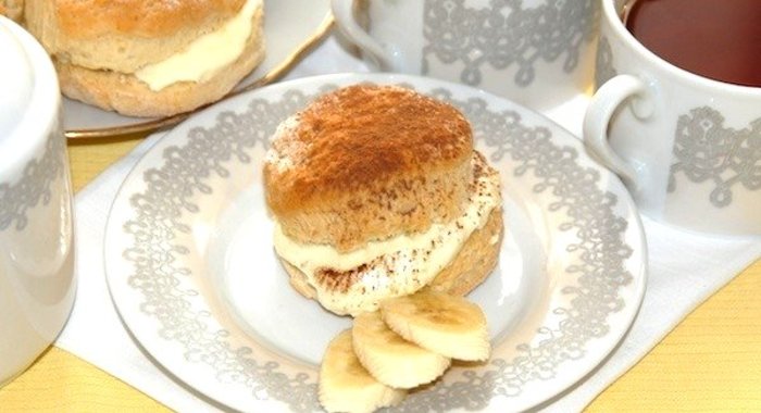 Сконы со сливочным кремом