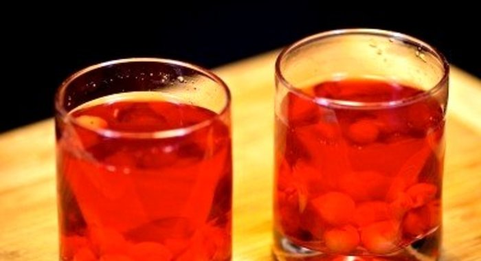 Компот из замороженной вишни