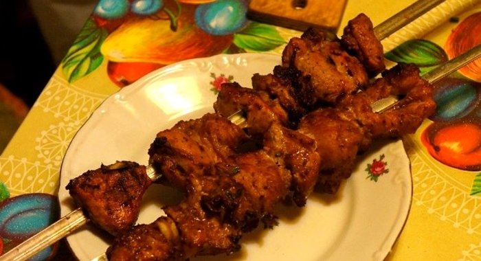 Шашлык из телятины