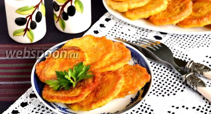 Пшённые оладьи