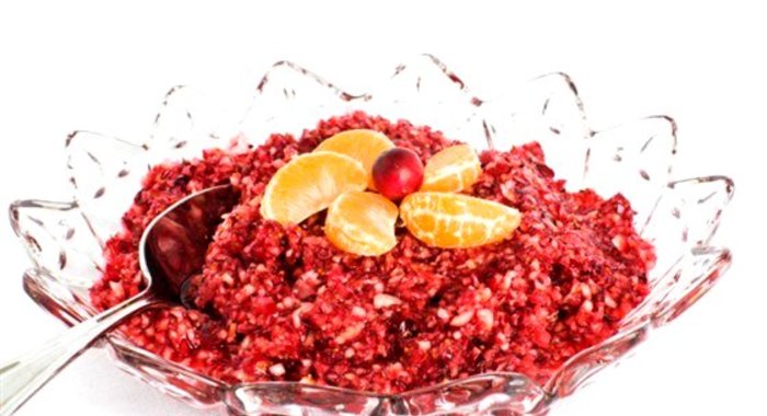 Заправка из бразильских орехов и клюквы