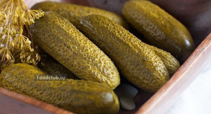 Маринованные огурцы